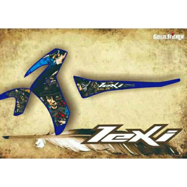 Striping variasi motor LEXI