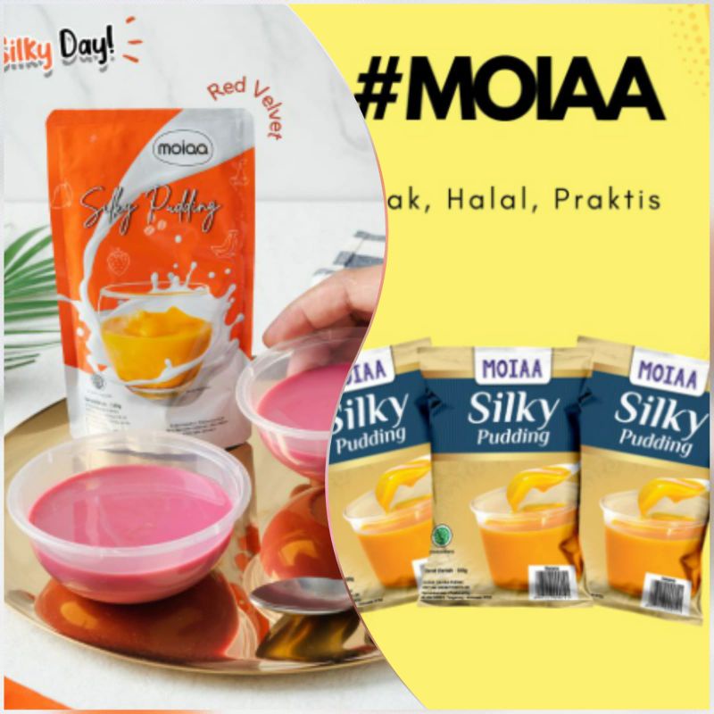 

moiaa 100gr silky pudding 100gr pudding sutra