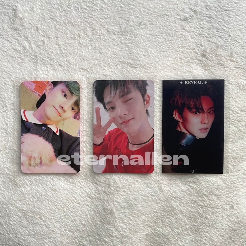 PHOTOCARD PD ALBUM MOON WOLF BOY PF THE BOYZ Q CHANGMIN WD 3 MIHWA SG BENE VC