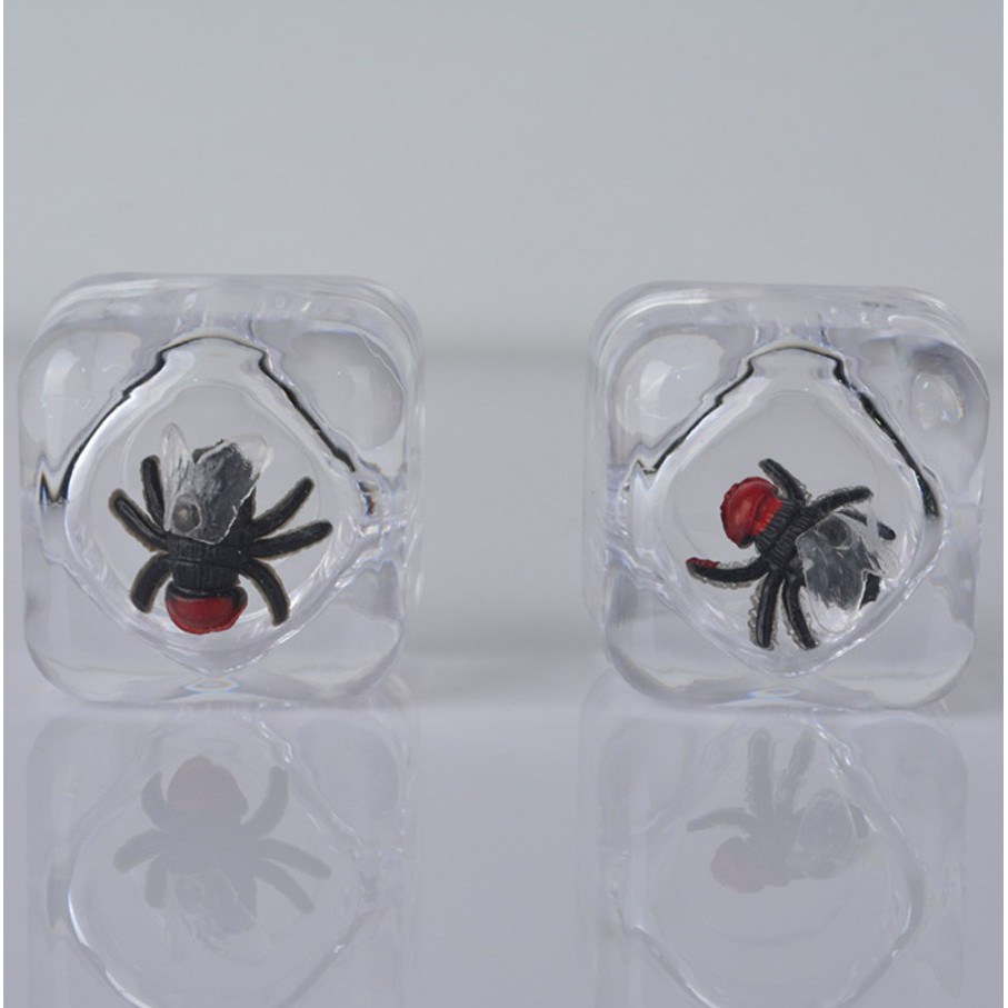 ICWI ice cube with insect mainan prank es batu serangga lalat toys