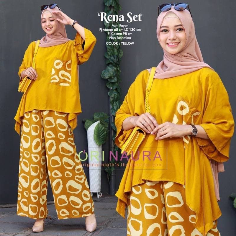 COD ORI NAURA SEKTA SET MURAH BUSUI RESLETING DEPAN SETELAN WANITA