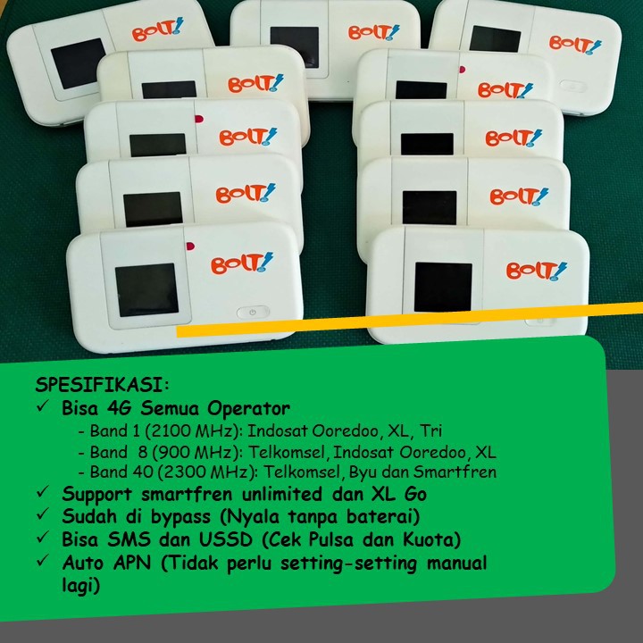 Modem Mifi GSM 4G Murah Huawei E5372s Unlock Semua Operator Bypass