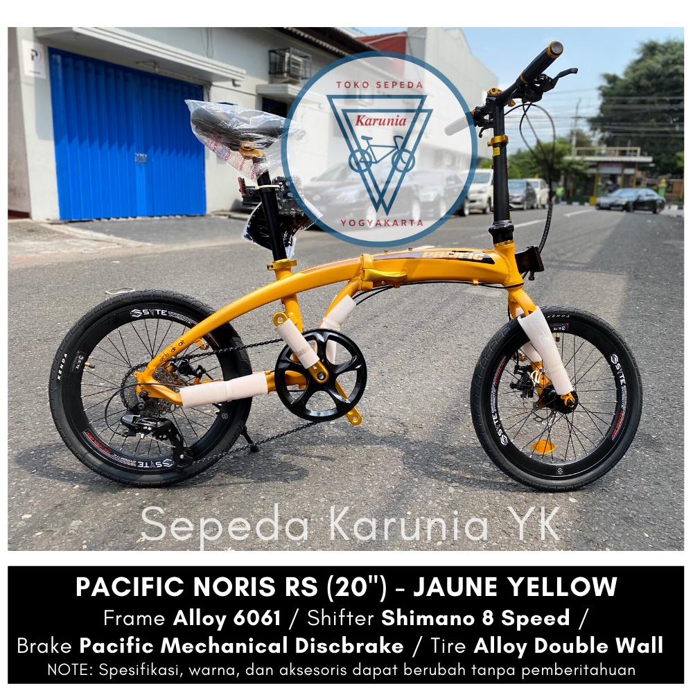 Pacific NORIS RS 20 inch Sepeda Lipat Folding Bike