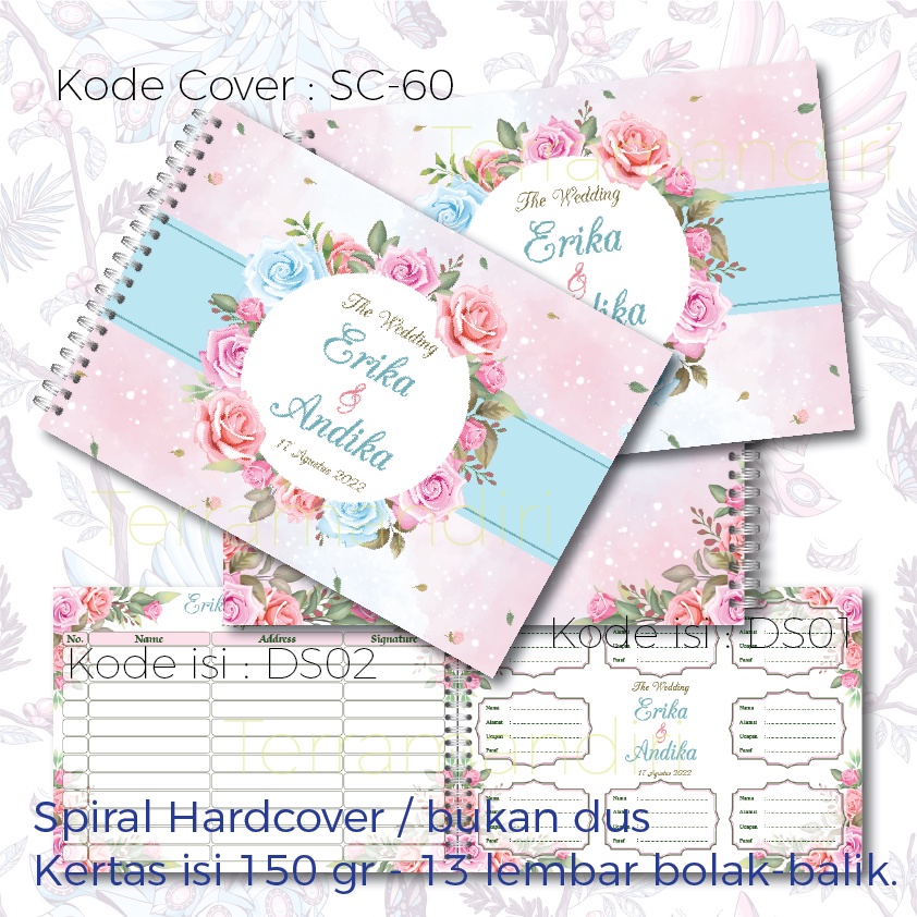 

SEMI CUSTOM 15 ( HARDCOVER + SPIRAL )