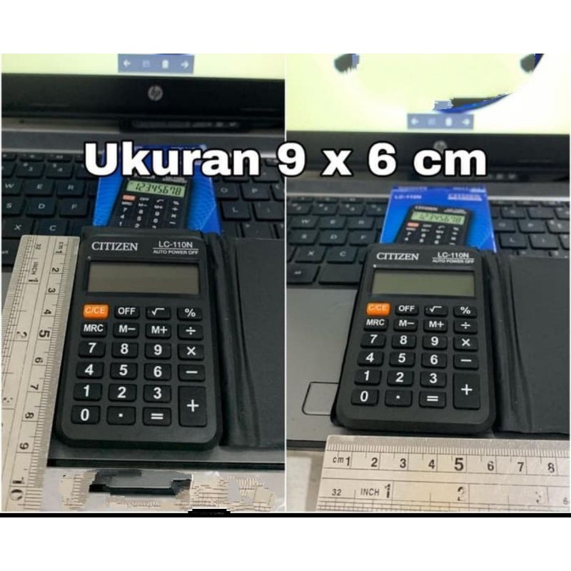 

Kalkulator CITIZEN LC 110 N calculator LC-110N kasir alat hitung menghitung