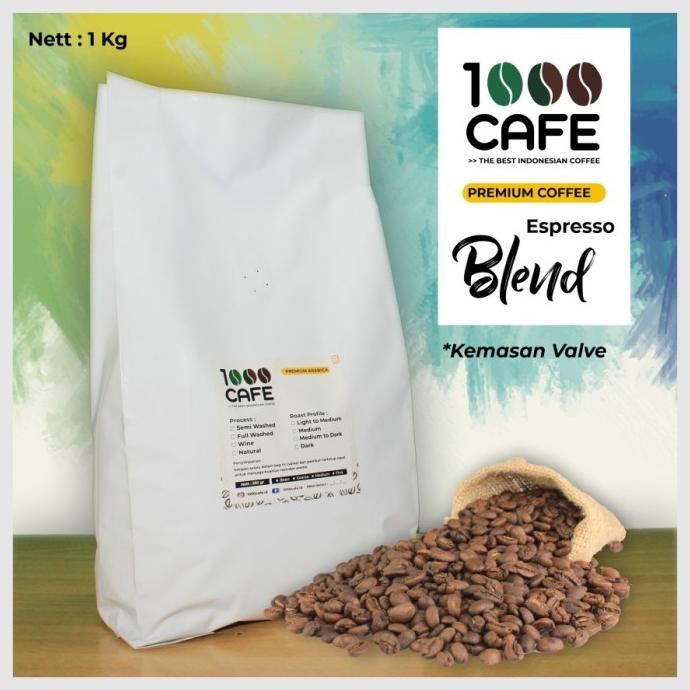 

KOPI BLEND ESPRESSO ARABICA & ROBUSTA 7.3 | 1KG