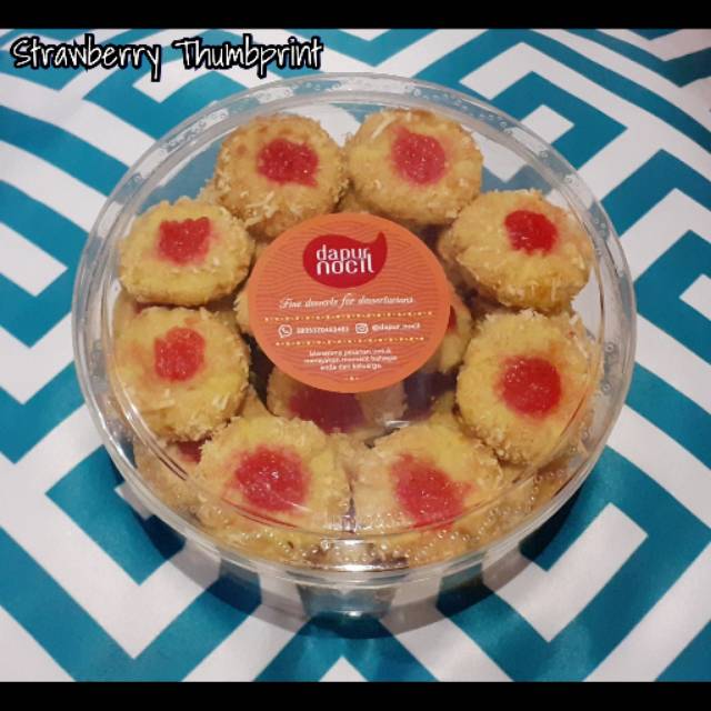

Strawberry Thumbprint (PO)