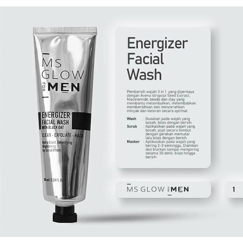 MS GLOW For Men/Cuci Muka Pria