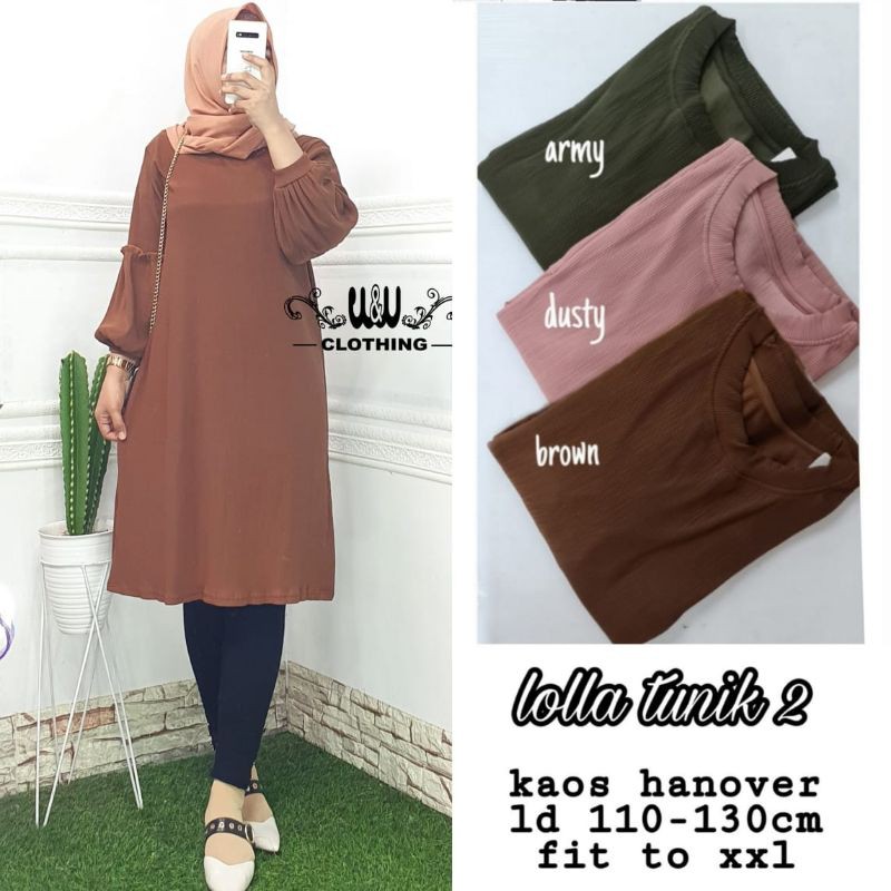 Lolla Tunik 2 , By W&w , kaos hanover