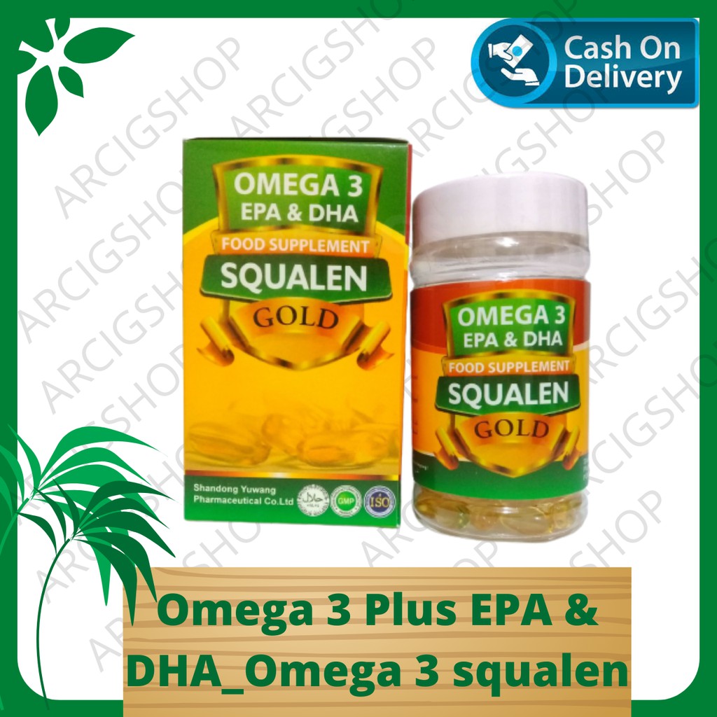 Omega 3 Plus EPA & DHA_Omega 3 squalen