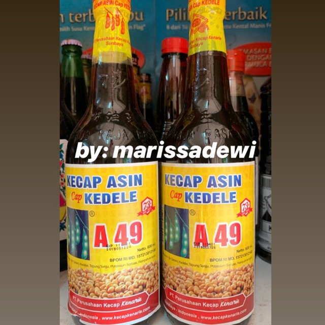 

[TERMURAH] Kecap Asin A49 Cap Kedele 600ml