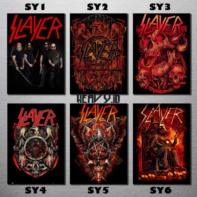 POSTER BAND A3 SLAYER