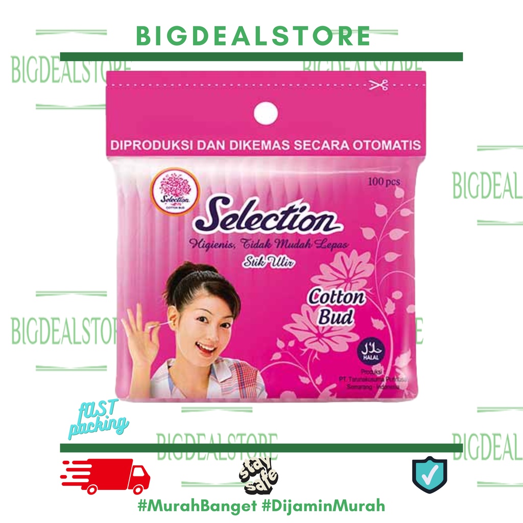 SELECTION COTTON BUD 100'S / COTTON BUD SELECTION 100'S