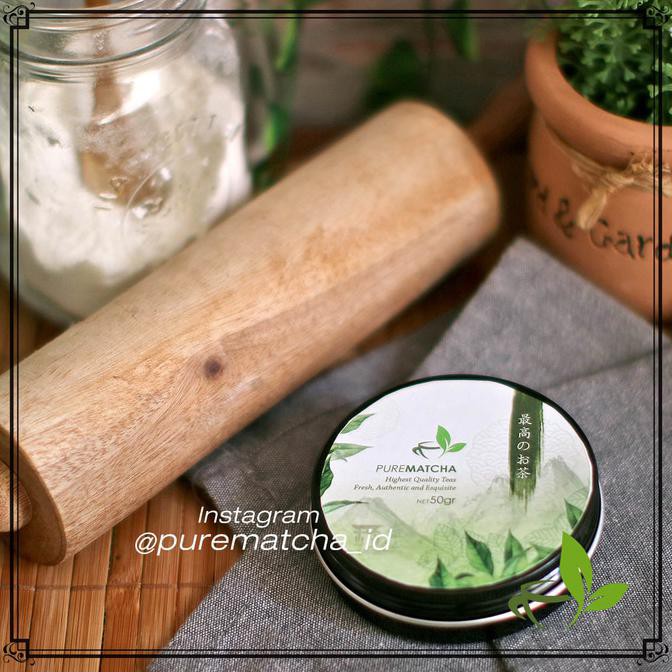 

ENAK Pure Premium Matcha Greentea Bubuk Powder 50gram BANYAK RASA