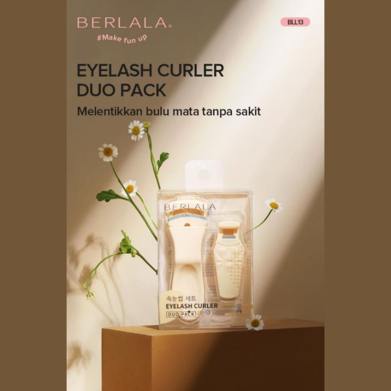 BERLALA BLL13 Eyelash Curler Duo Pack Penjepit Pelentik Penjepit Bulu Mata