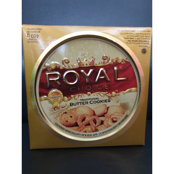 

ROYAL CHOICE butter cookies 480g