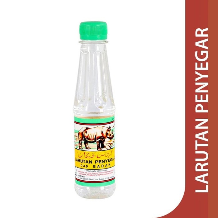 

Larutan Penyegar Cap Badak 200ml Botol