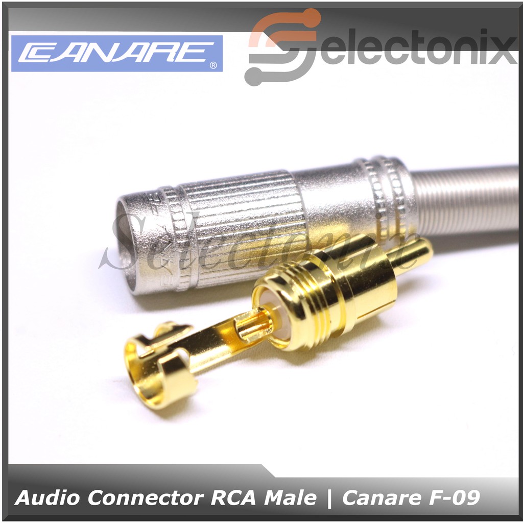 Jack Audio RCA Connector | Canare [F-09]