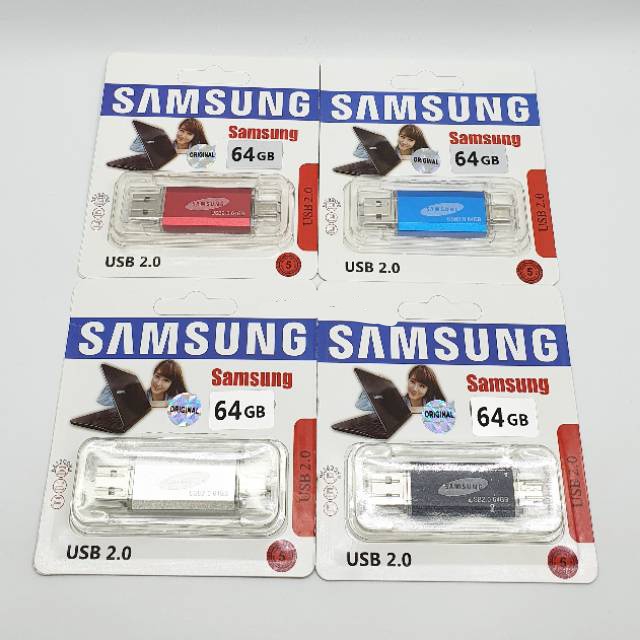 Flashdisk USB Data OTG Samsung 64 GB Flashdrive Type-C