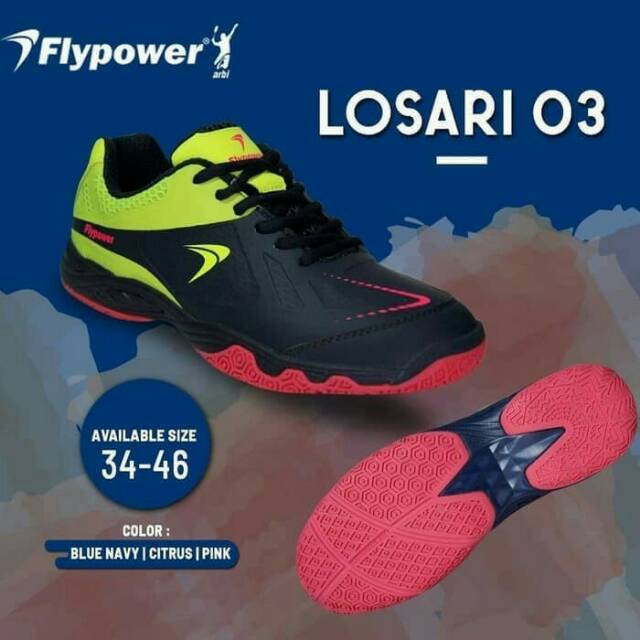 Sepatu Badminton Flypower Losari 3