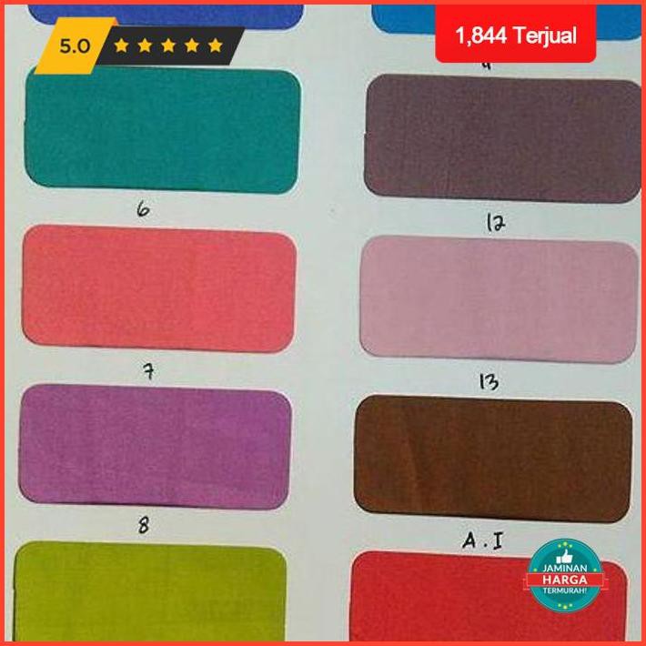 Kain Katun Jepang Polos/Katun Jepang Polos Grade A - Biru Premium