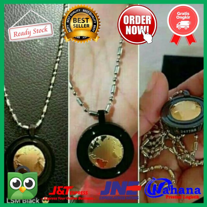 Kalung Lsm Black Gold Limited Edition Lsw V3 Kipas Kalung MCI Pendant MCI TOKO MCI DISTRIBUTOR MCI