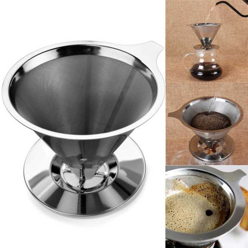 Paling Dicari ! OneTwoCups Filter Penyaring Kopi Double Layer Cone Coffee Filter - V60