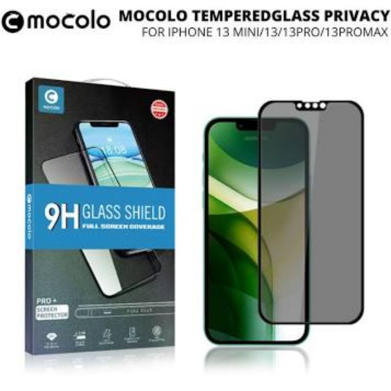 Tempered Glass iPhone 13/Pro/Max/Mini Mocolo Privacy Screen Guard antispy