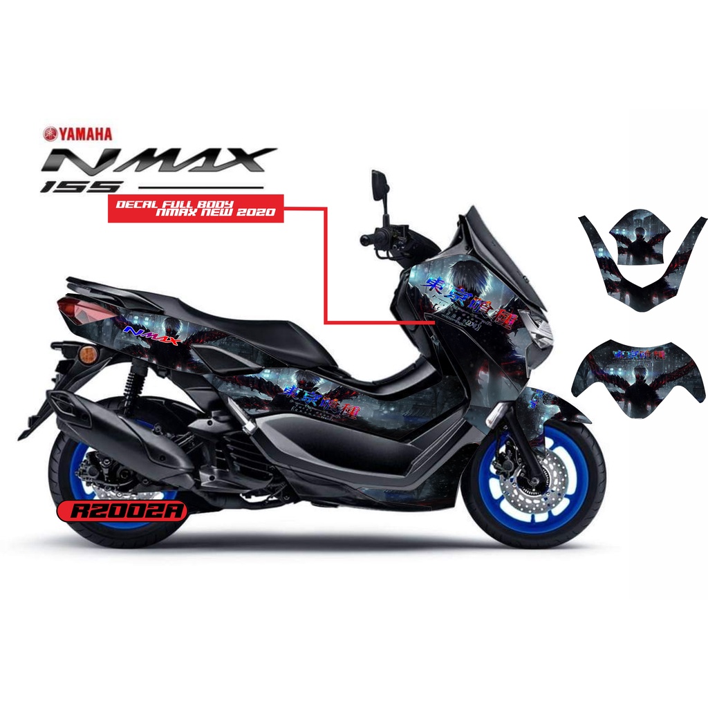 DECAL NMAX NEW - STIKER FULL BLOK NMAX 2020 - DECAL NMAX 01 - STIKER NMAX FULL BODY ANIME/KARTUN