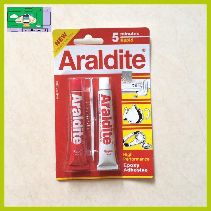 

R4E5Et- Lem Araldite Merah 5 Menit Fyhf7T-