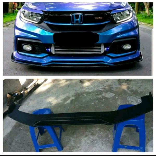 paket bodykit honda mobilio rs lips depan spliter samping dan difuser belakang