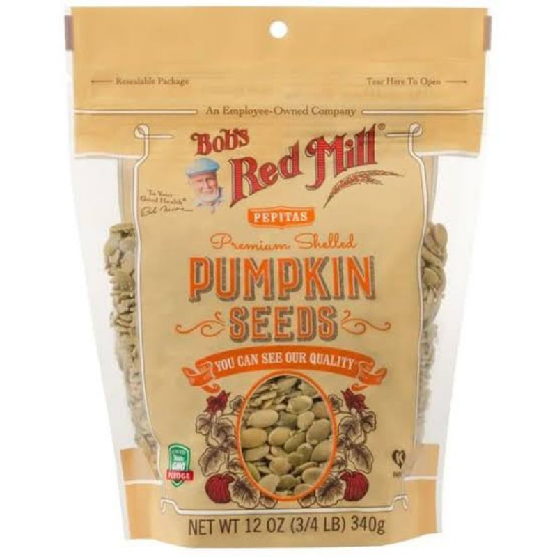 

BRM ORGANIC PUMPKIN SEEDS 12OZ / 340GR