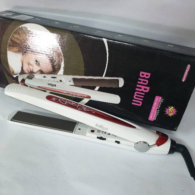 CATOKAN PANAS ALAT CATOK BAGUS BR-3552 BISA CATOK2IN1 REBONDING LURUS DAN CURLY KERITING