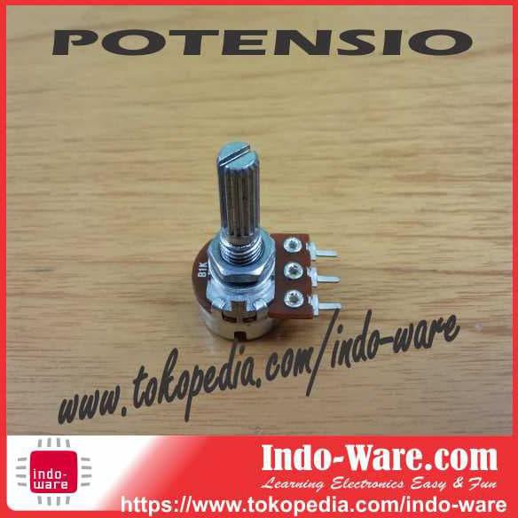 Potentiometer 1K Potensio 1 Kilo Mono 1 K Potensio Meter Inwer3253 Berkualitas