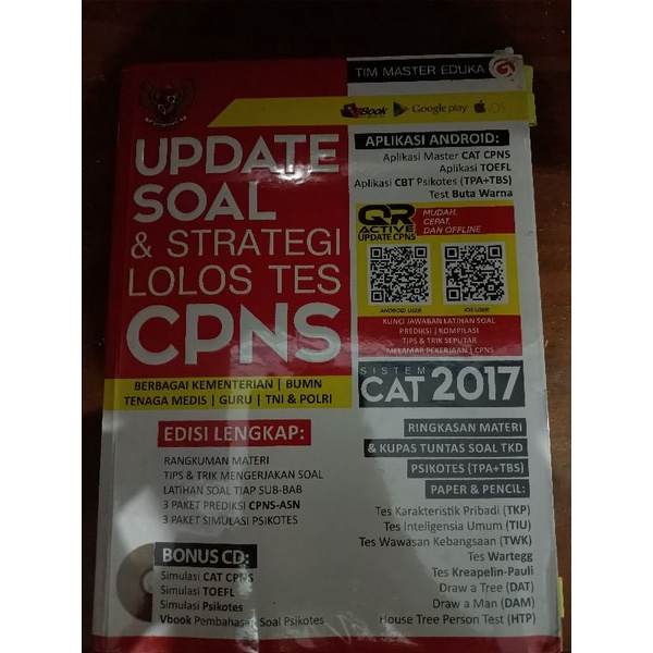 (preloved) buku cpns