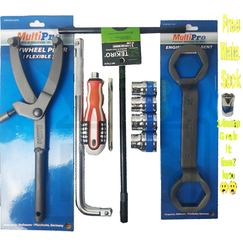 Alat buka cvt motor matic Tracker Treker Paket alat bongkar CVT matic beat, vario, dll . paket tahan