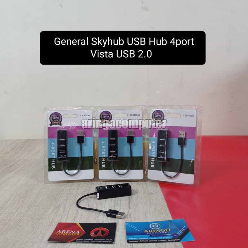 Accessories General Skyhub USB Hub 4port Vista USB 2.0