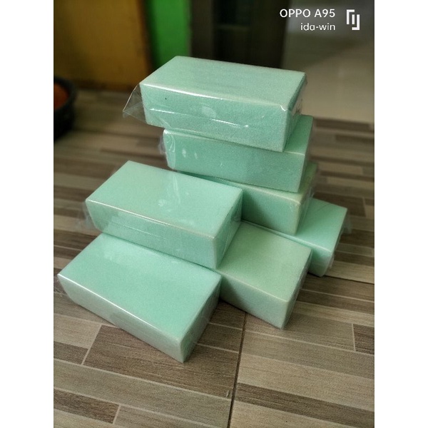 sponge cuci motor mobil spon uk 15x8x5cm  murah kualitas bagus spons tebal 5cm