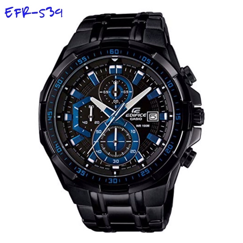 JAM TANGAN EDIFICE CASIO PRIA EFR-539 ORIGINAL