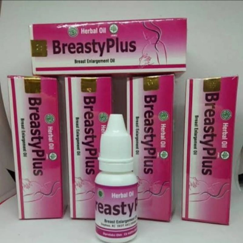 Breastyplus Oil Massage Pembesar Breasty Plus Minyak Pijit