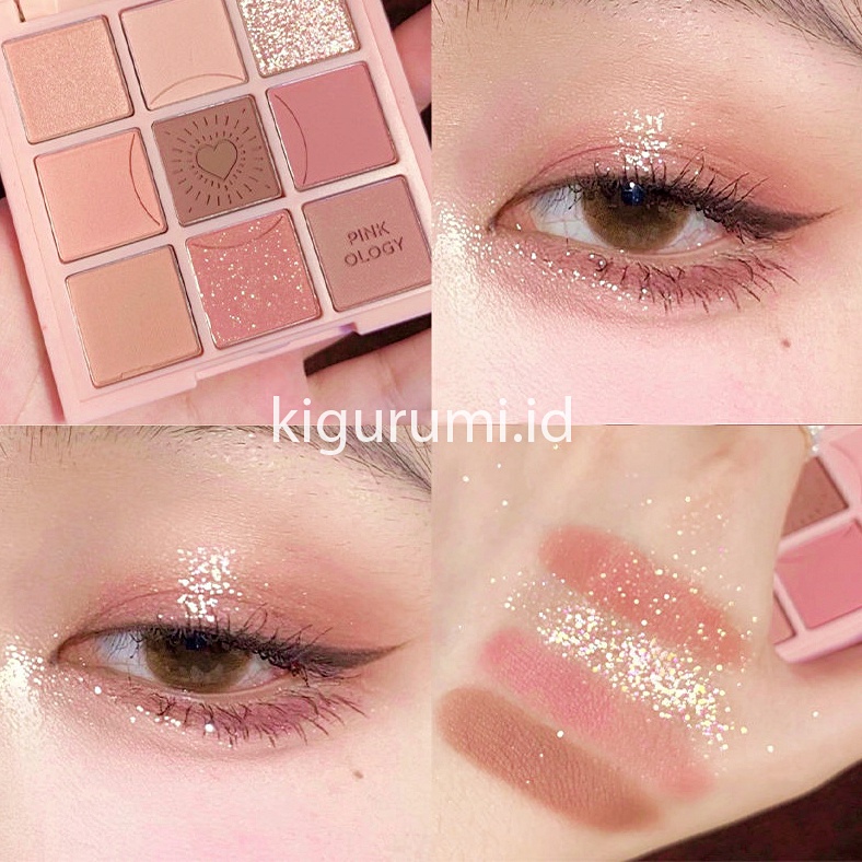 DIKALU Eyeshadow Magique Matte Gliiter Eyeshadow Pallete Waterproof