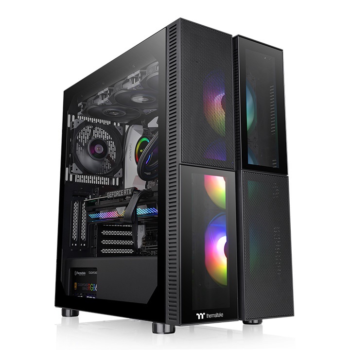 Thermaltake Casing Versa T26 TG ARGB Mid Tower Chassis