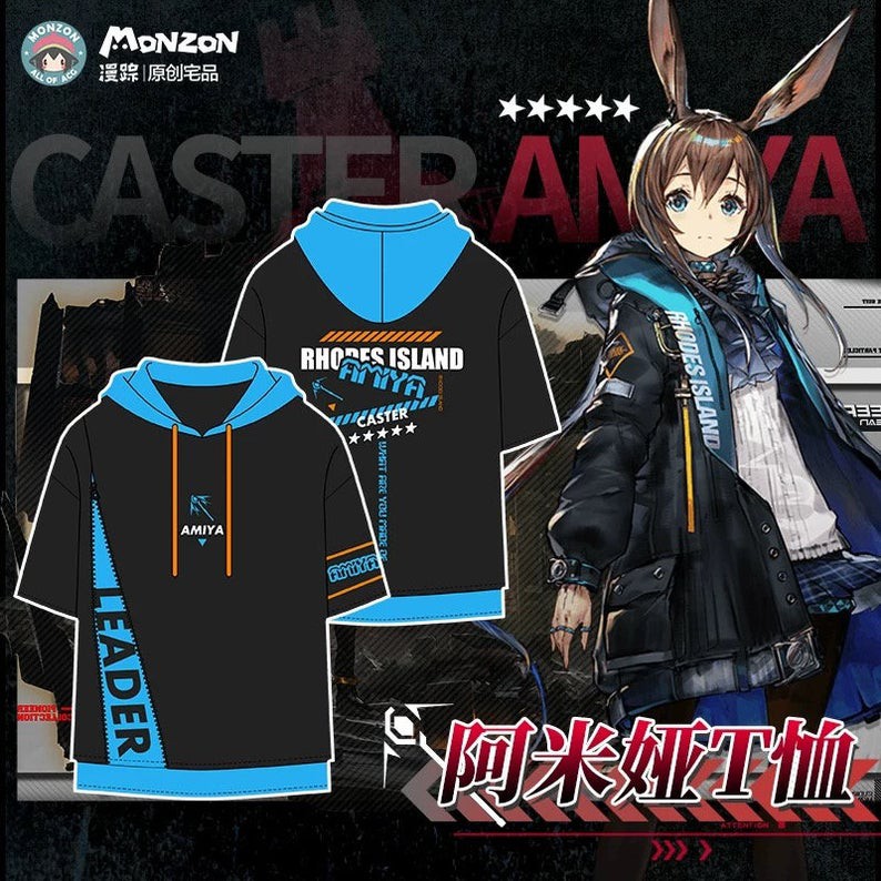 (COD) JAKET AMIYA ARKNIGHTS RHODE ISLAND / HOODIE ARKNIGHTS AMIYA