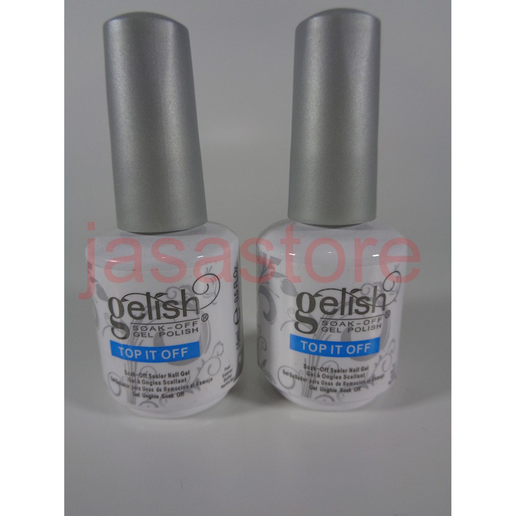 gelish harmony top coat / kutek gelish top coat
