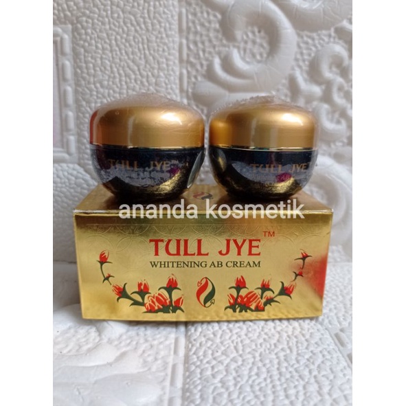 TULL JYE WHITENING AB CREAM MERAH / CREAM SIANG MALAM TULL JYE MERAH