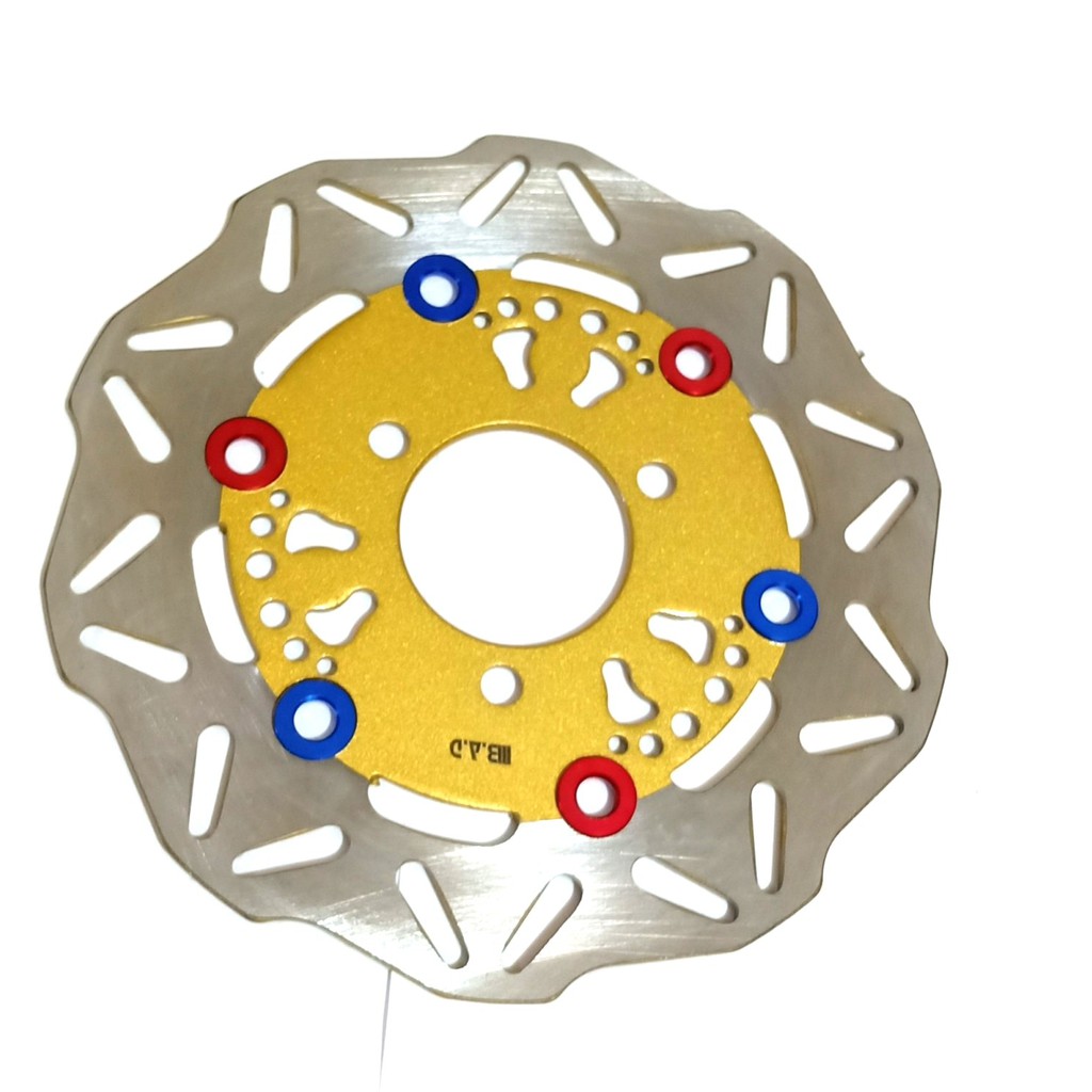 PIRINGAN Depan FINO|MIOZ|MIOM3|MIOJ|FINO|XRIDE NEW 125|SOULGT 125cc|XEON GT 125|MIOZ|MIOS|gear 125cc|CAKRAM DEPAN BAUT LUBANG 3 DLL