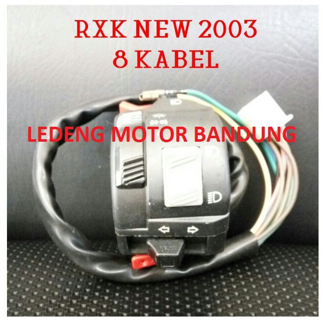 Saklar Kiri RX K King Switch 8 Kabel Tombol Klakson Sen Lampu Dim Lokal Kualitas Bagus