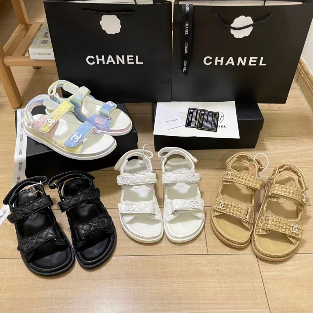 CHANEL Chanel new classic double C sandals