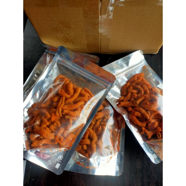 KERIPIK USUS EXTRA PEDAS BERAT 80G