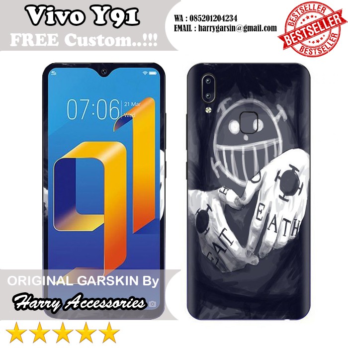 Original Garskin Vivo Y91 Motif Pubg Dll Gambar Bisa